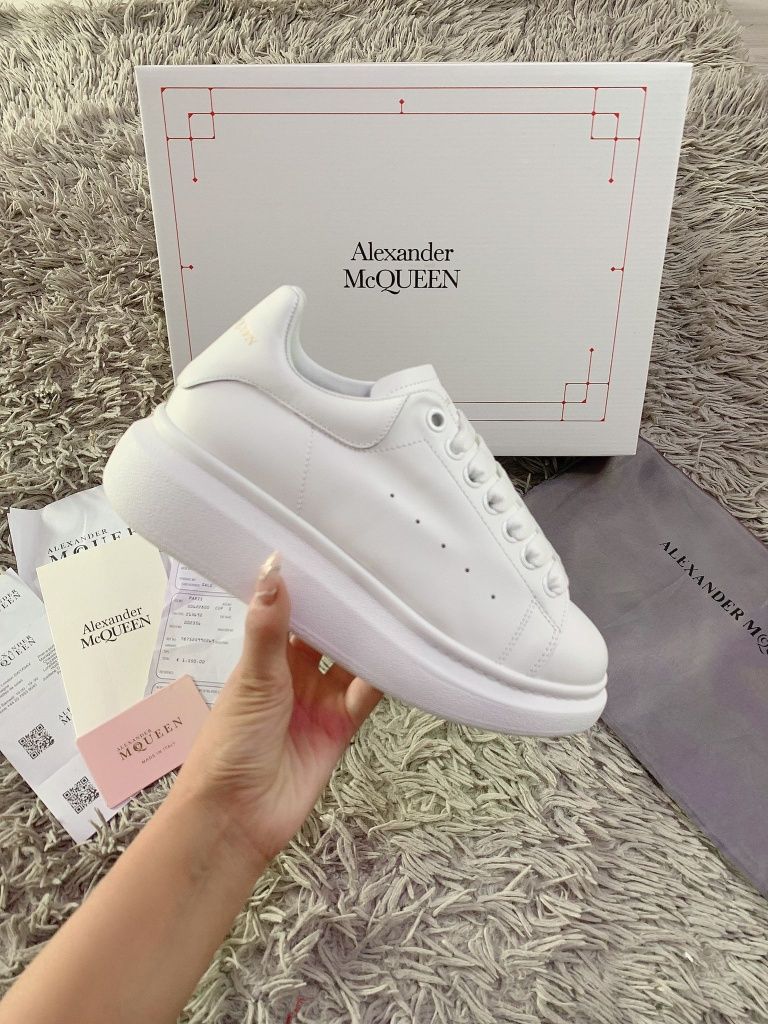 Adidași Alexander McQueen Premium Quality piele naturala 100%