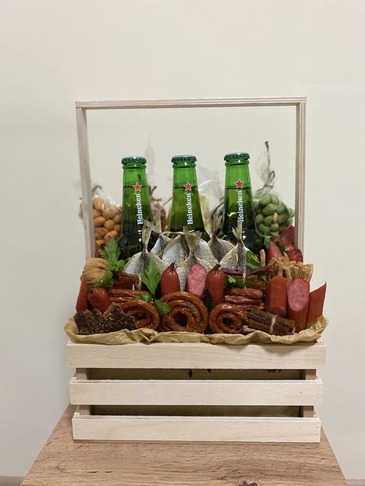 Мужской букет • Мясной букет • Мужские букеты Алматы