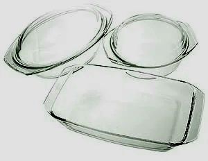 Новая Стеклянная Посуда для Духовки и Микроволновки,Формы для Духовки