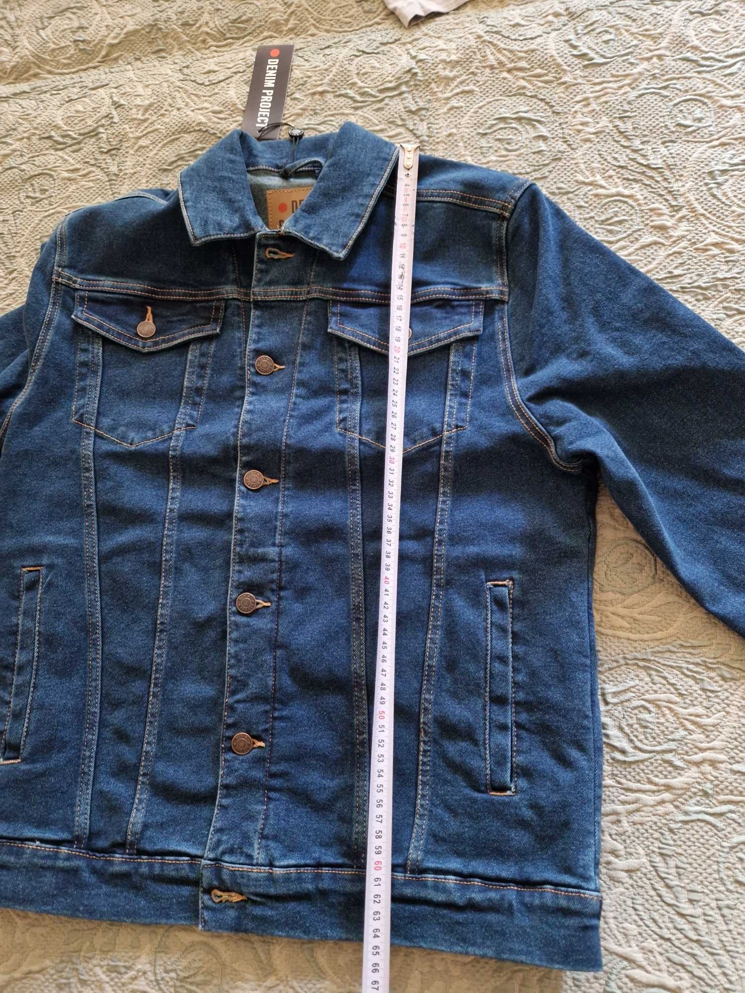Ново Дънково яке Denim Project 'Kash' Тъмносиньо