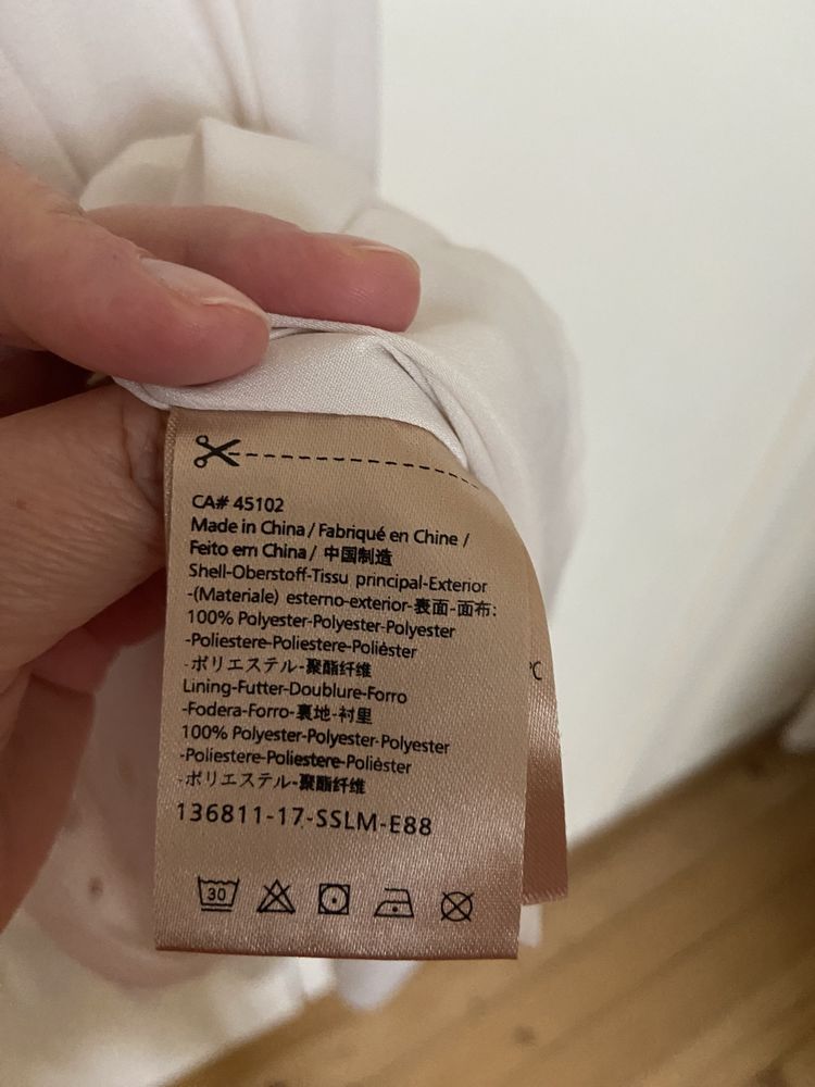 Бяла/кремава рокля Scotch & Soda (Scotch and Soda), размер 2