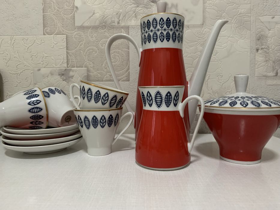 Кофейный сервиз времен СССР