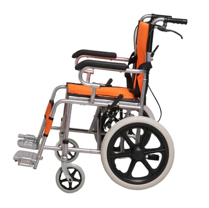 Vand Scaun cu rotile ultrausor, pliabil, sezut 45 cm, CML-203ABJ-16