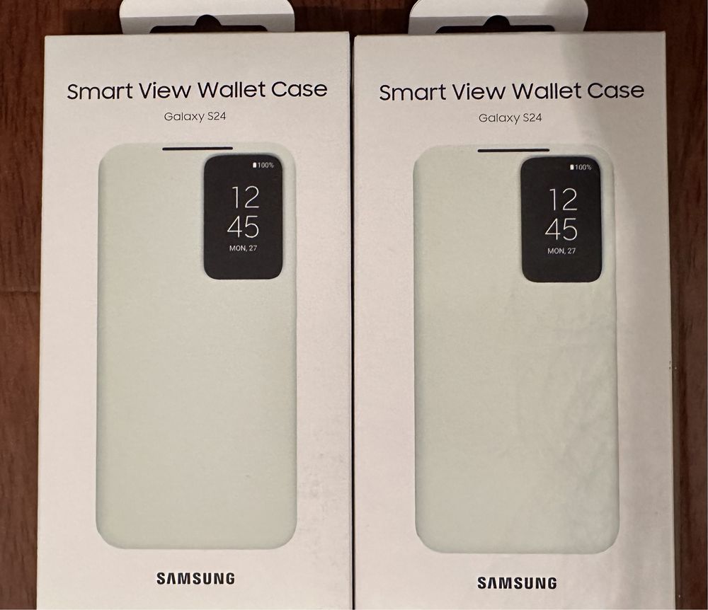 Чехол-книжка (Smart View Wallet Case) на Galaxy S24/S24+