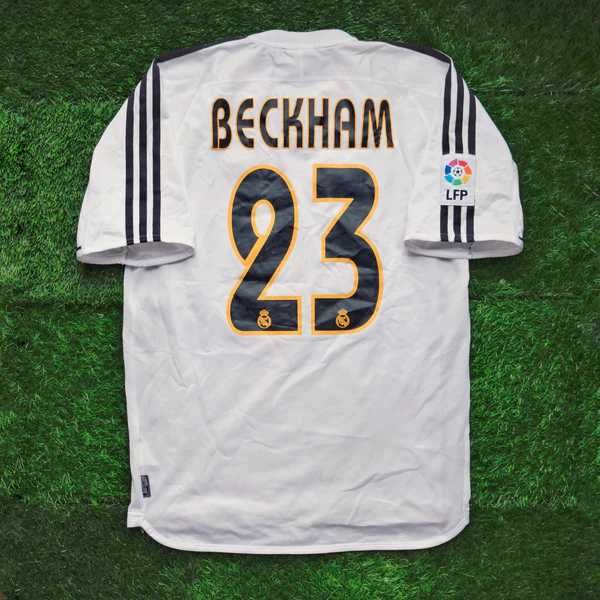 Tricou fotbal Adidas Real Madrid 2003/04 - Beckham 23