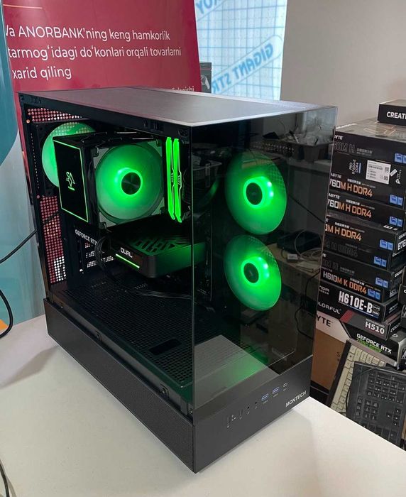 от 1 млн 255 тыс сум рассрочка / Игровая сборка Ryzen 5 7500F+RTX 5060