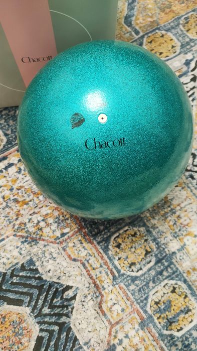 Продам мяч Chacott для художественной гимнастики 18,5см бирюза