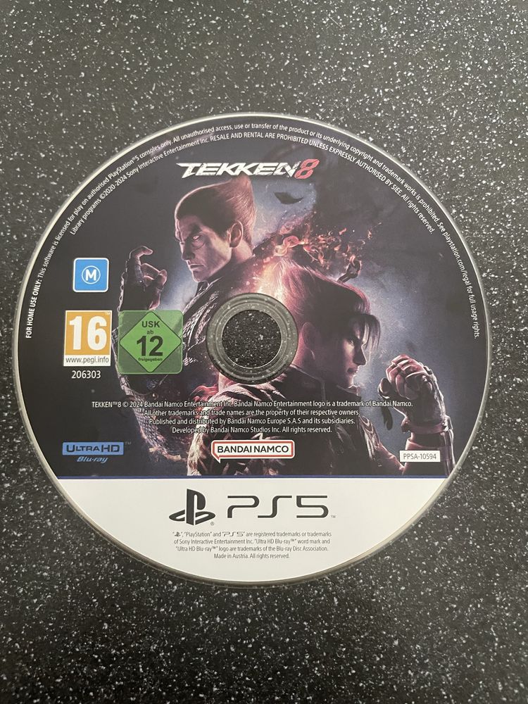 Tekken 8 диск ps5