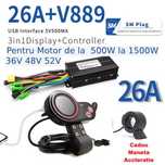 Controller Premium de 26A 9Mosfeti + Display + cablu + acceleratie NOU
