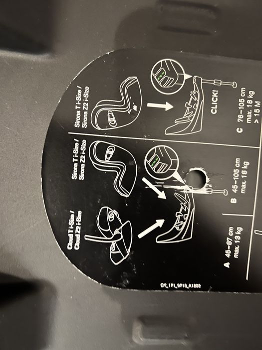 Cybex baza T scaun auto/scoica