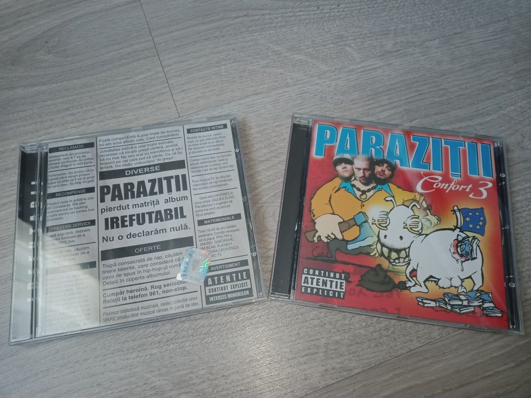 CD Hip Hop: Parazitii - Confort 3  SIGILAT