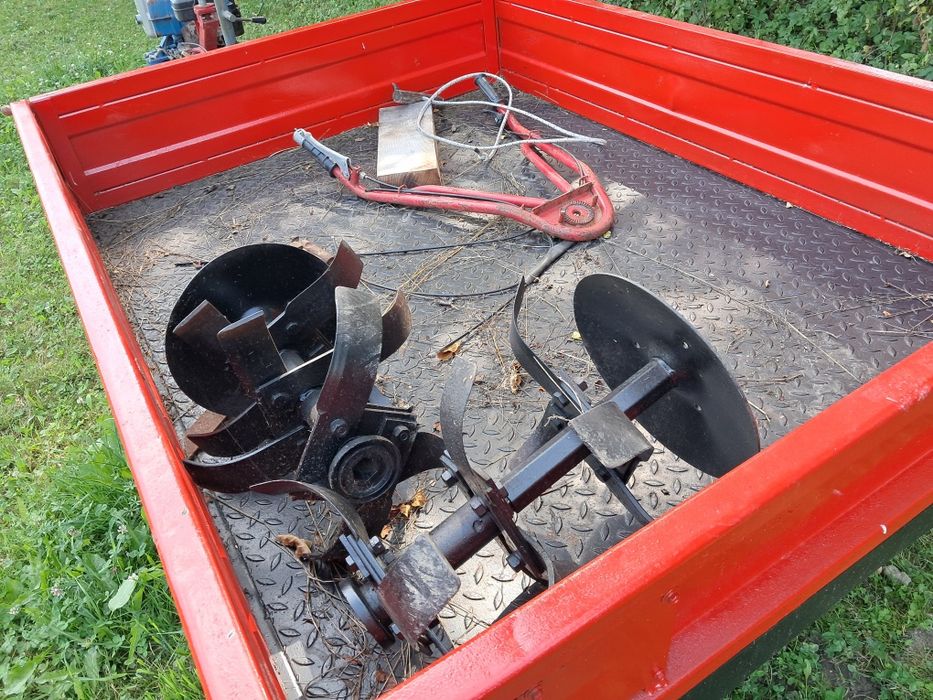 Motoagricola diesel 4x4 motocultor cu remorca