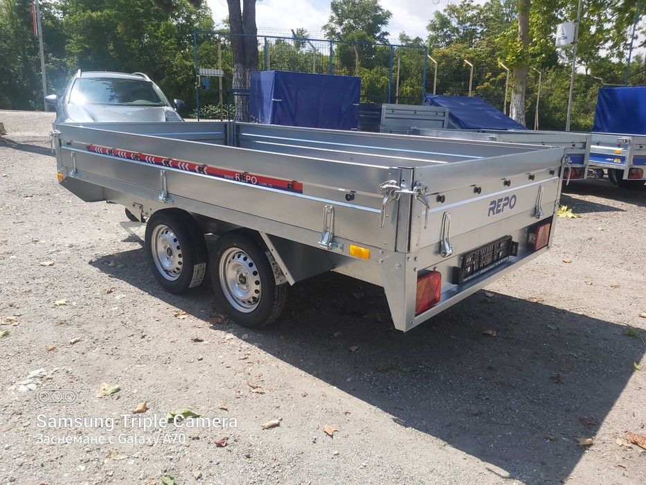 Ремарке Поп Индъстри 3.10 х 1.60 до 750кг.