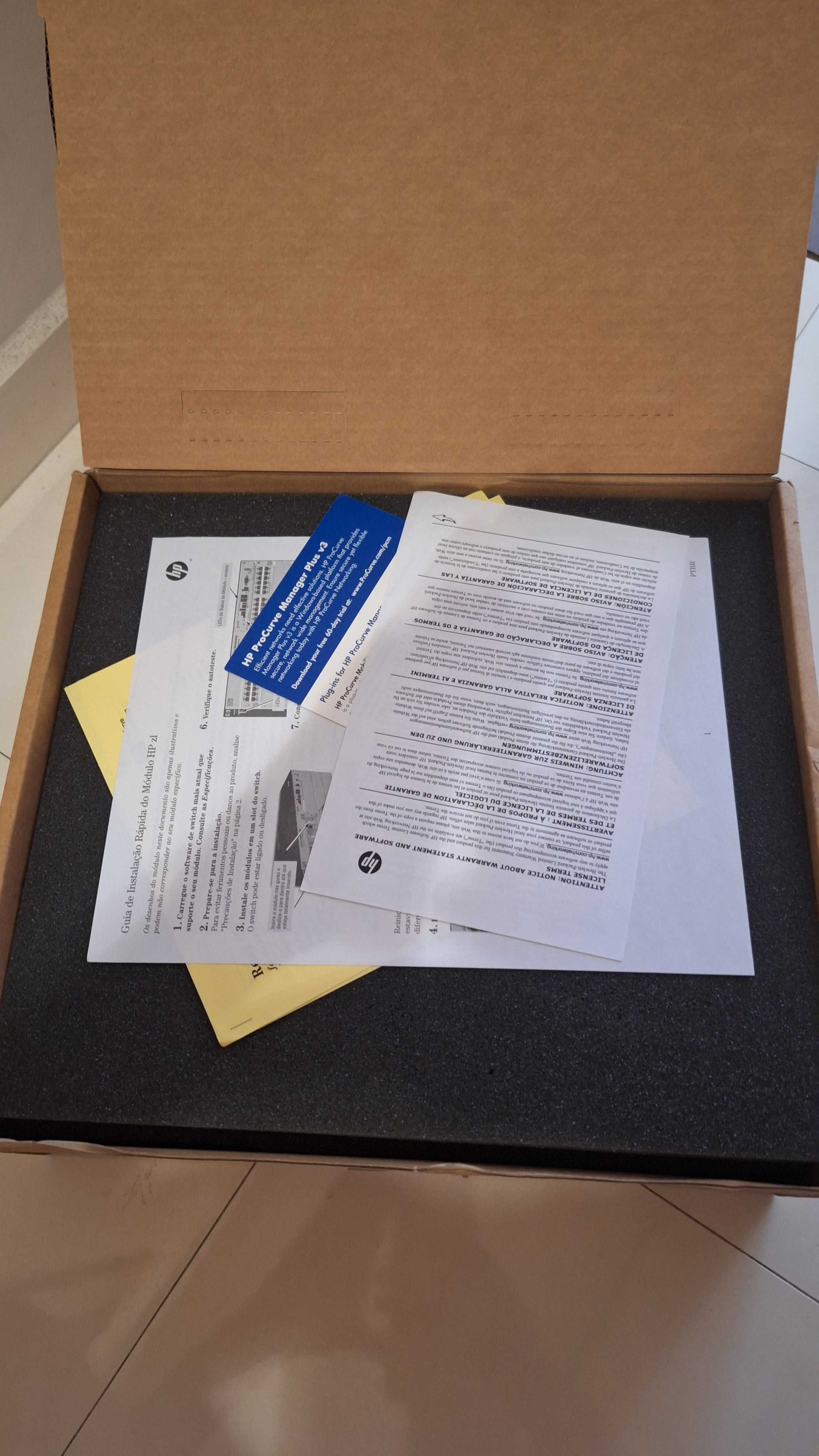 HP J9307A ProCurve 24-Port Gigabit Ethernet Module (PoE+) – Ново