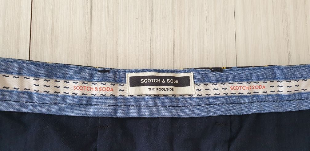 Scotch & Soda Pima Cotton Short 34 НОВО ОРИГИНАЛ! Мъжки Къси Панталони