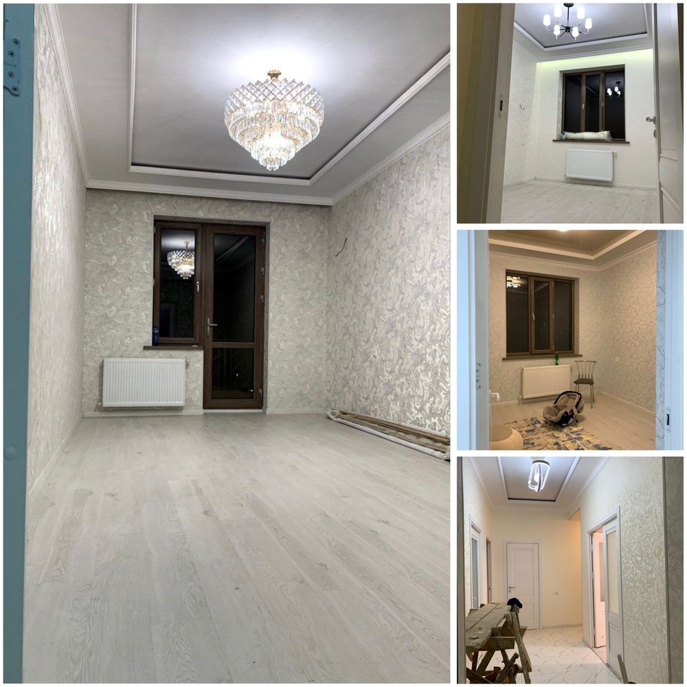 -РАЗДЕЛКА 75м² 3-Ком. ЕВРОРЕМОНТ НОВОСТРОЙКА Чиланзар-8 Кв. Продаётся