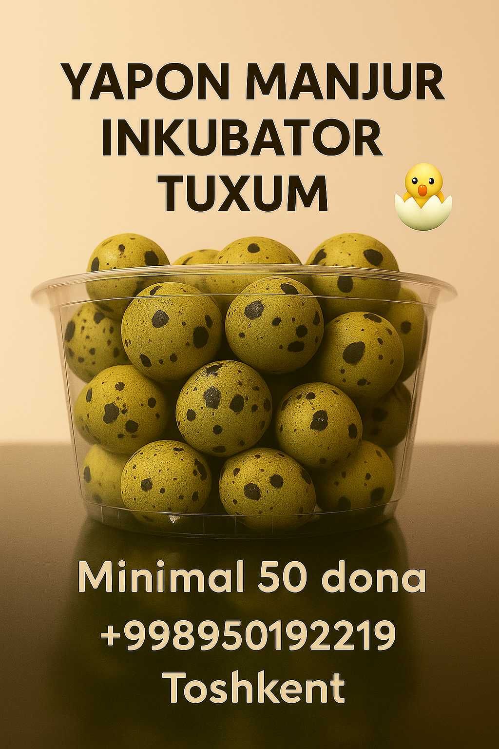 Bedana Tuxum | Перепелиное Яйцо