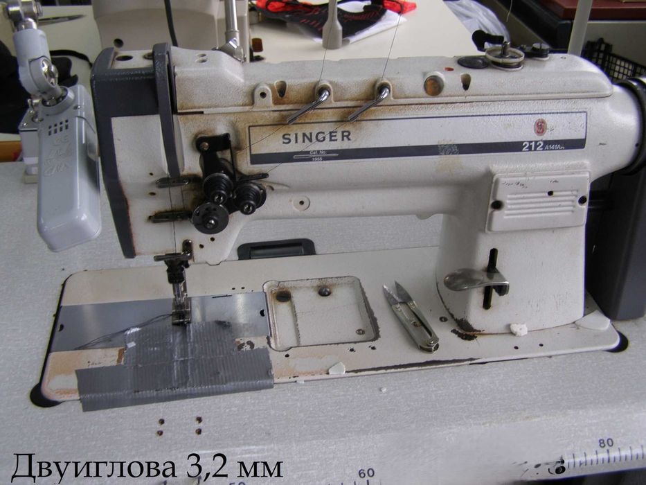 Шевни машини-Права, Двуиглова,Оверлок 5к, Покривна 4 игли