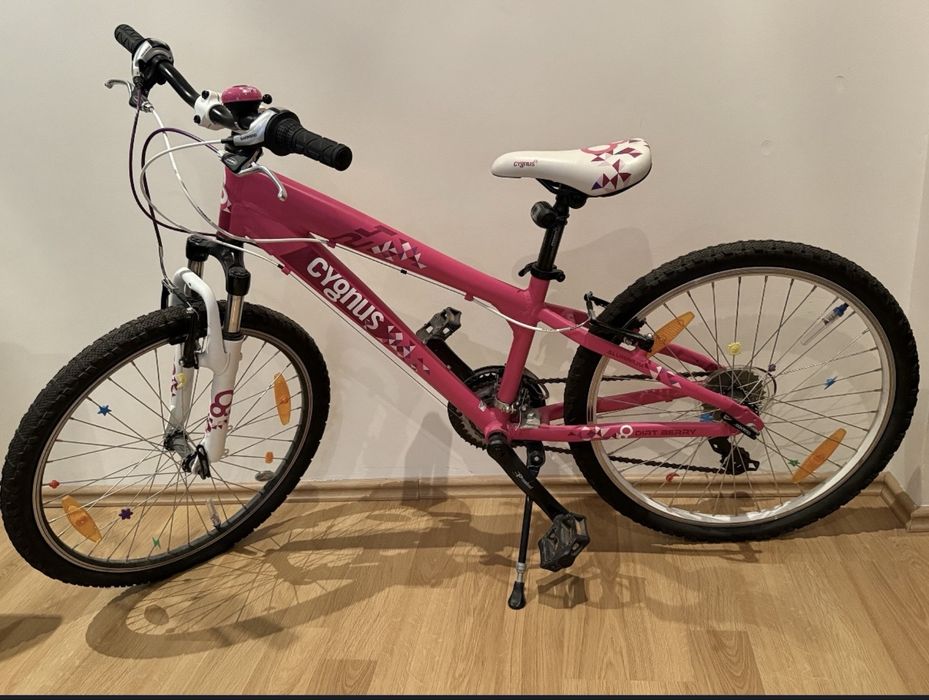 Bicicleta Cygnus Roz - Alb