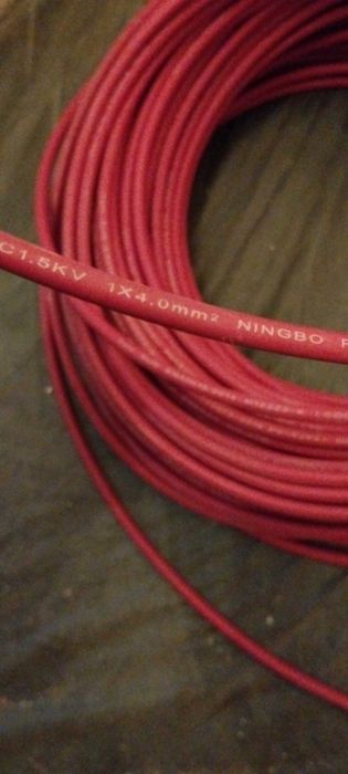 Соларен кабел 4мm2 - Червен - Черен