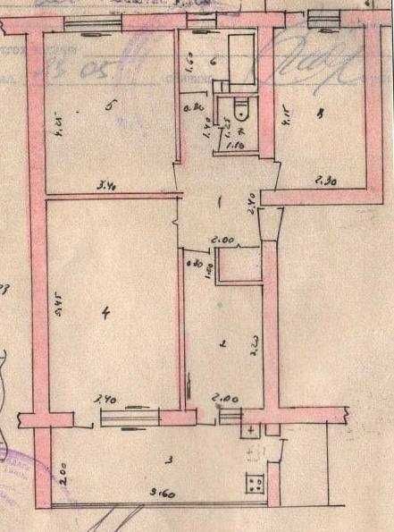 Паркентский ул.Ген.Петрова 77-серия 3-комн 4/4 70 м² кирпич средняя