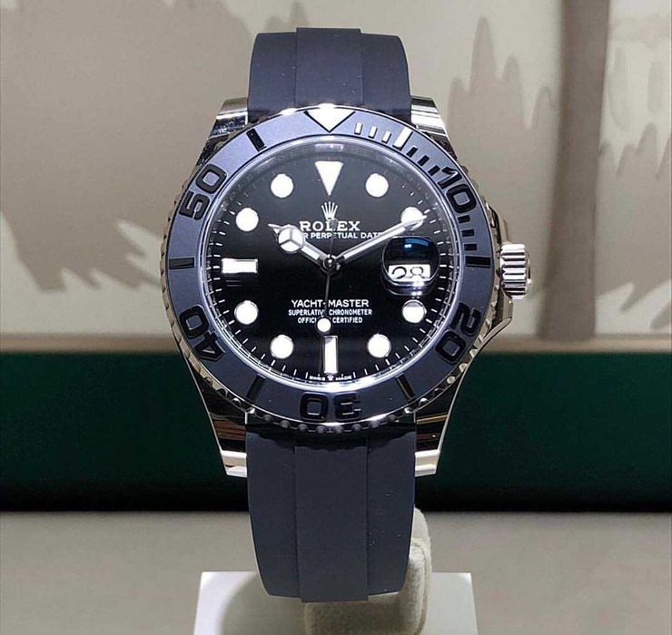 Rolex yacht-master 42mm silver