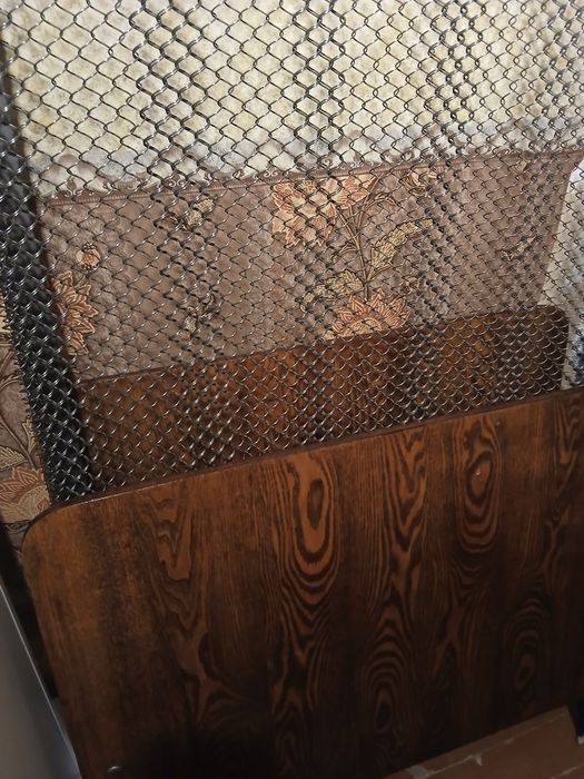 Кровать панцерной сеткой