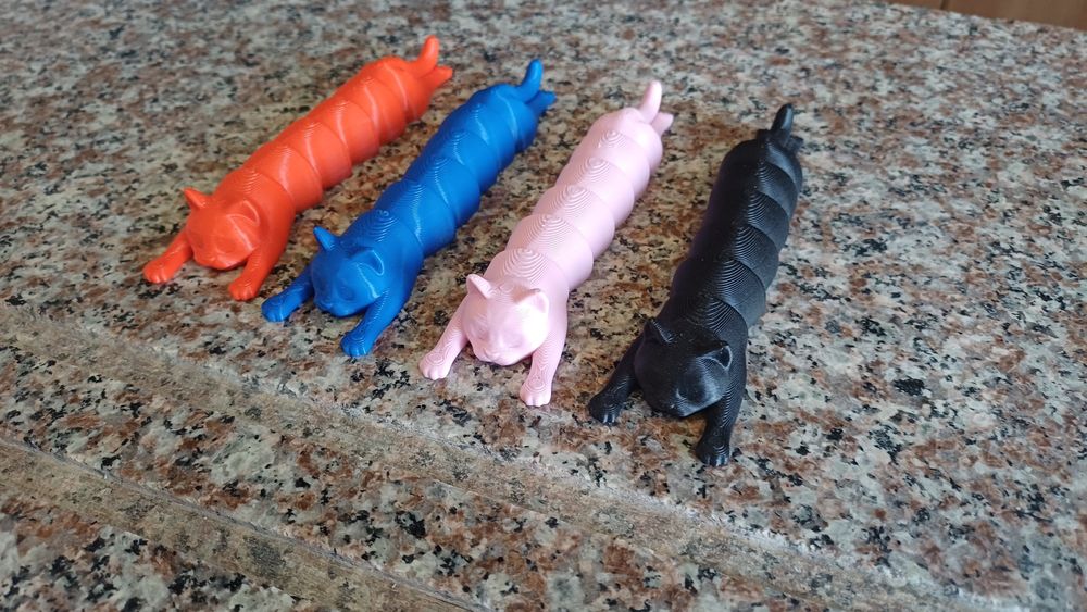 3D принтирани антистрес играчки котенца