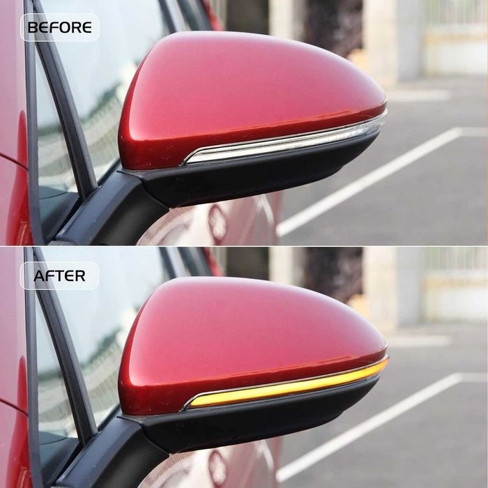 Динамични Лед Мигачи за Огледала VWGolf 7 Jetta MK7 Touran