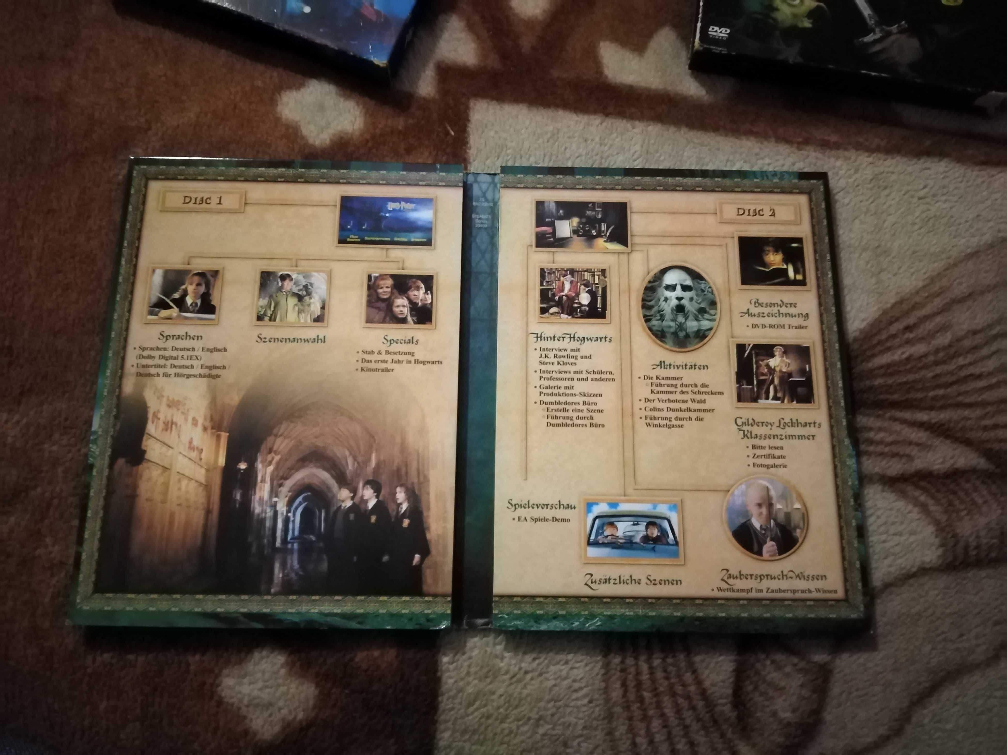 Filme DVD Boxset Harry Potter Trilogy Originale de Colectie