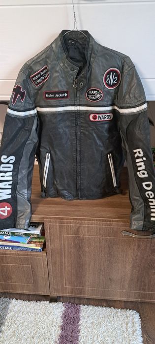 Geaca piele moto
