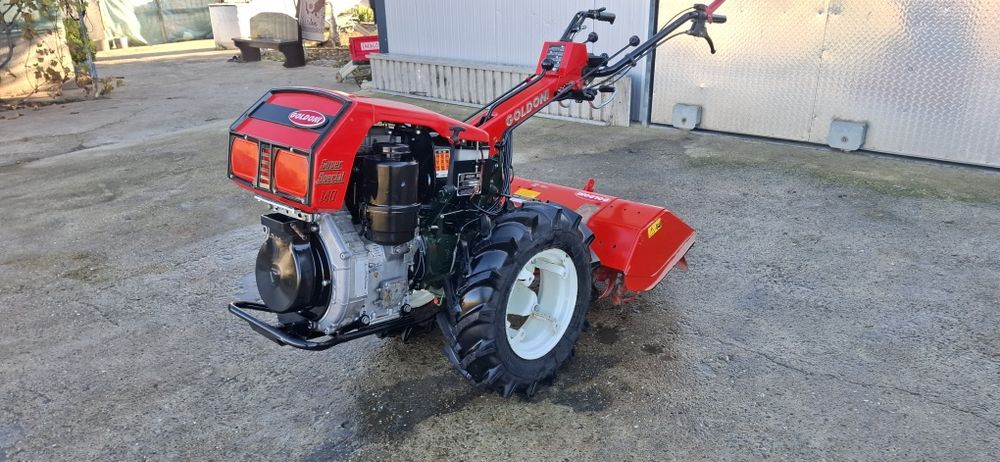 Motocultor Goldoni special 140 pornire electrica Lombardini