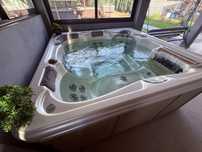 Jacuzzi ciubăr cadă hot spring tub
