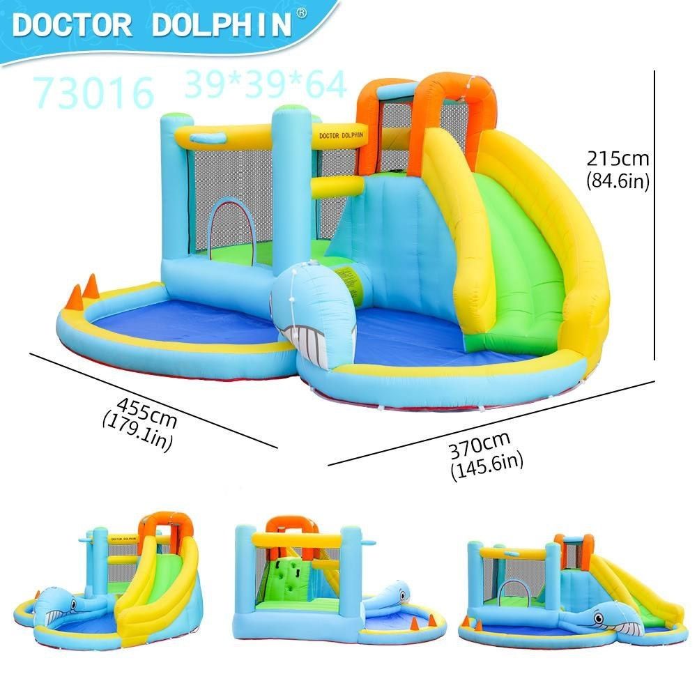 Детский батут( Doctors Dolphin  410×370×250 . Бесплатная доставка