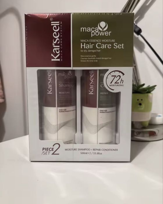 Karseell Maca Power – Set Şampon + Balsam 500 ml+ 500ml Sampon