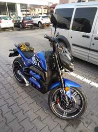 Motocicleta electrica Daxa 6kw 7.2kwh 100km/h