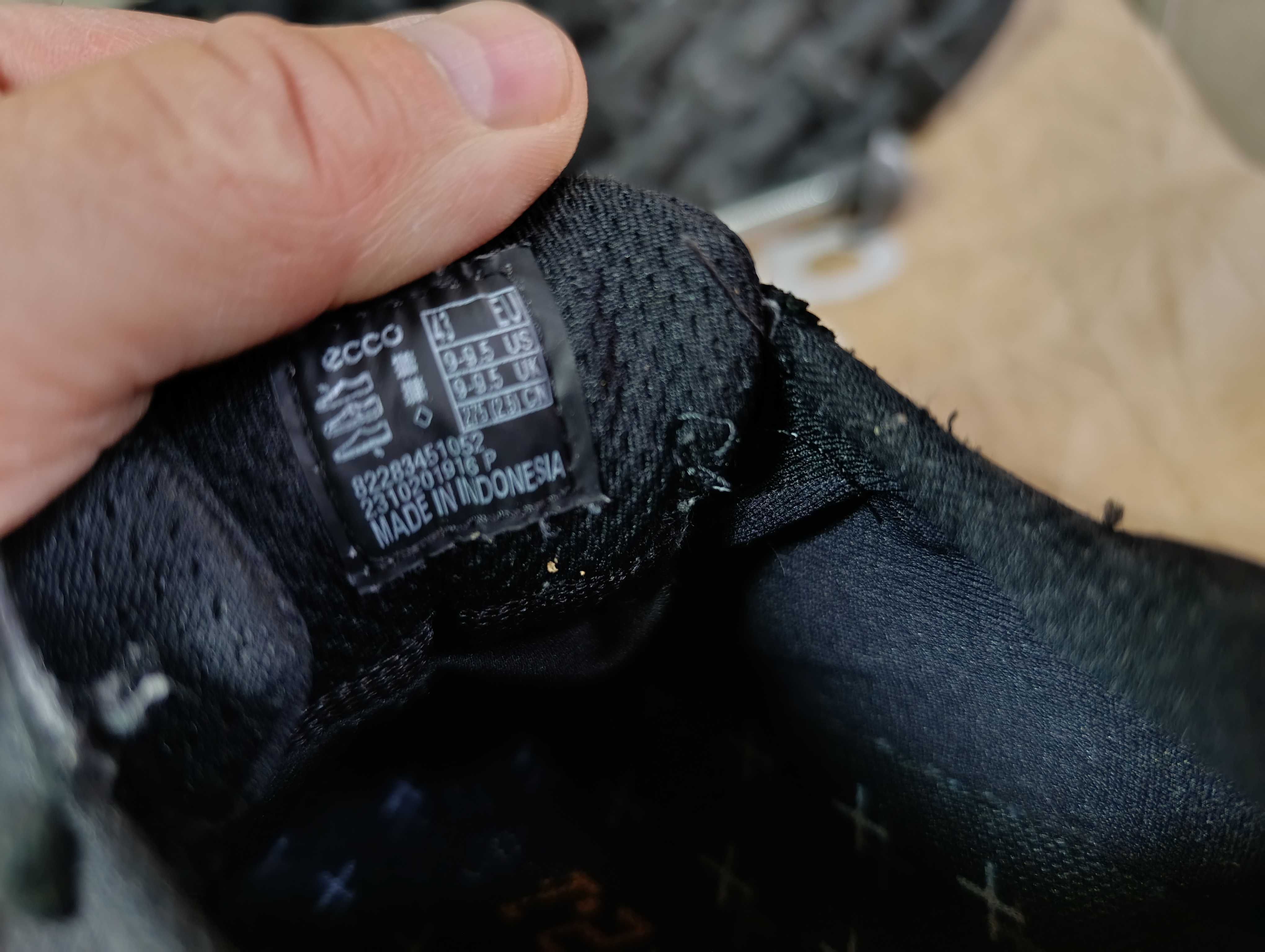 ECCO Biom 2.1 X Country Textile Gore-Tex''оригинални обувки 43 номер