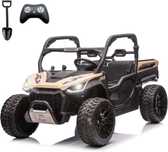 UTV electric pentru 2 copii Kinderauto Ranger 4x 75w 24V premium Bej