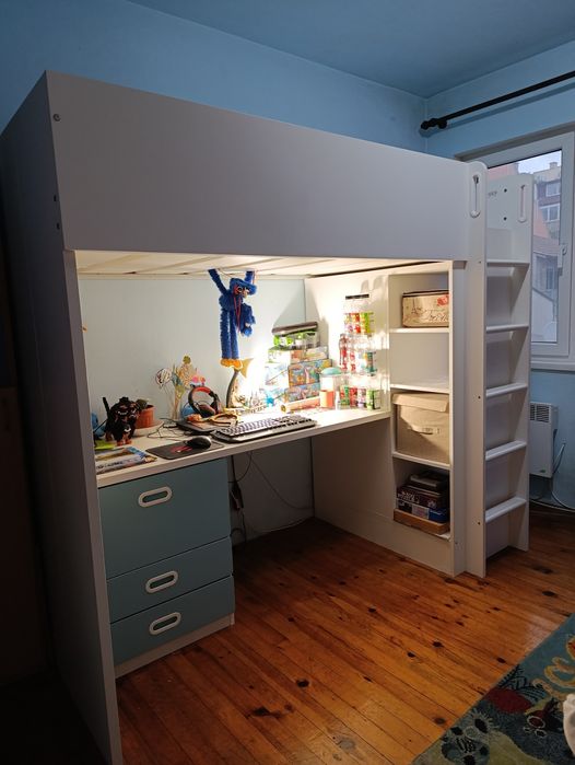 Двуетажно детско легло