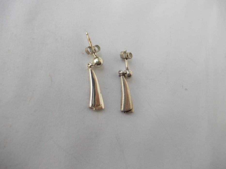 Cercei vechi din argint 1
