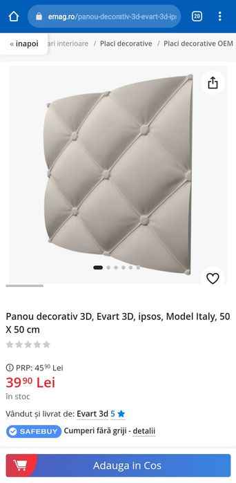 Panouri decorative 3D