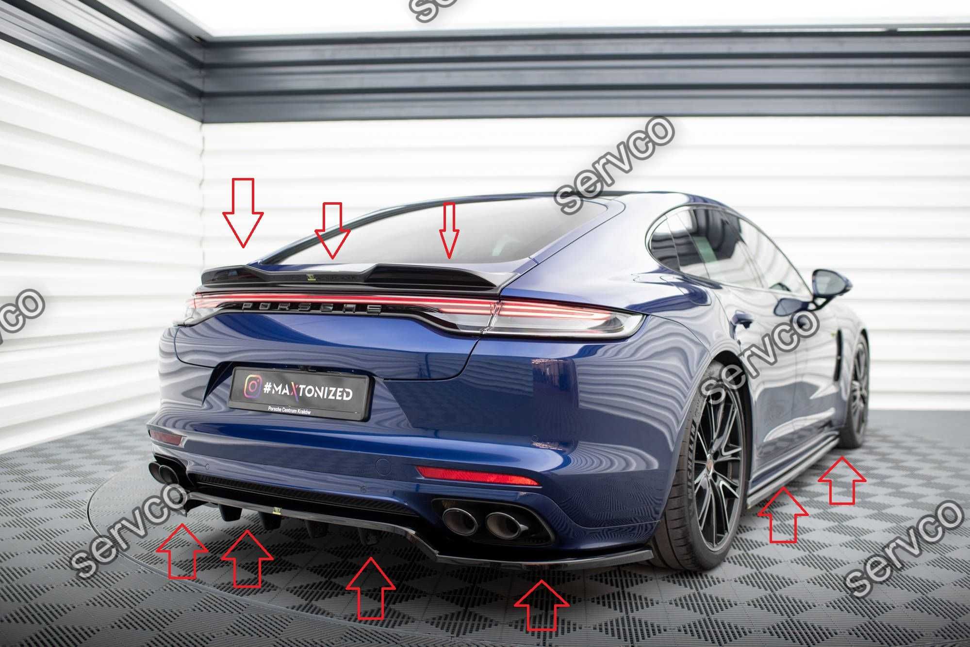 Body kit tuning Porsche Panamera E-Hybrid 971 2020- v4 - Maxton Design