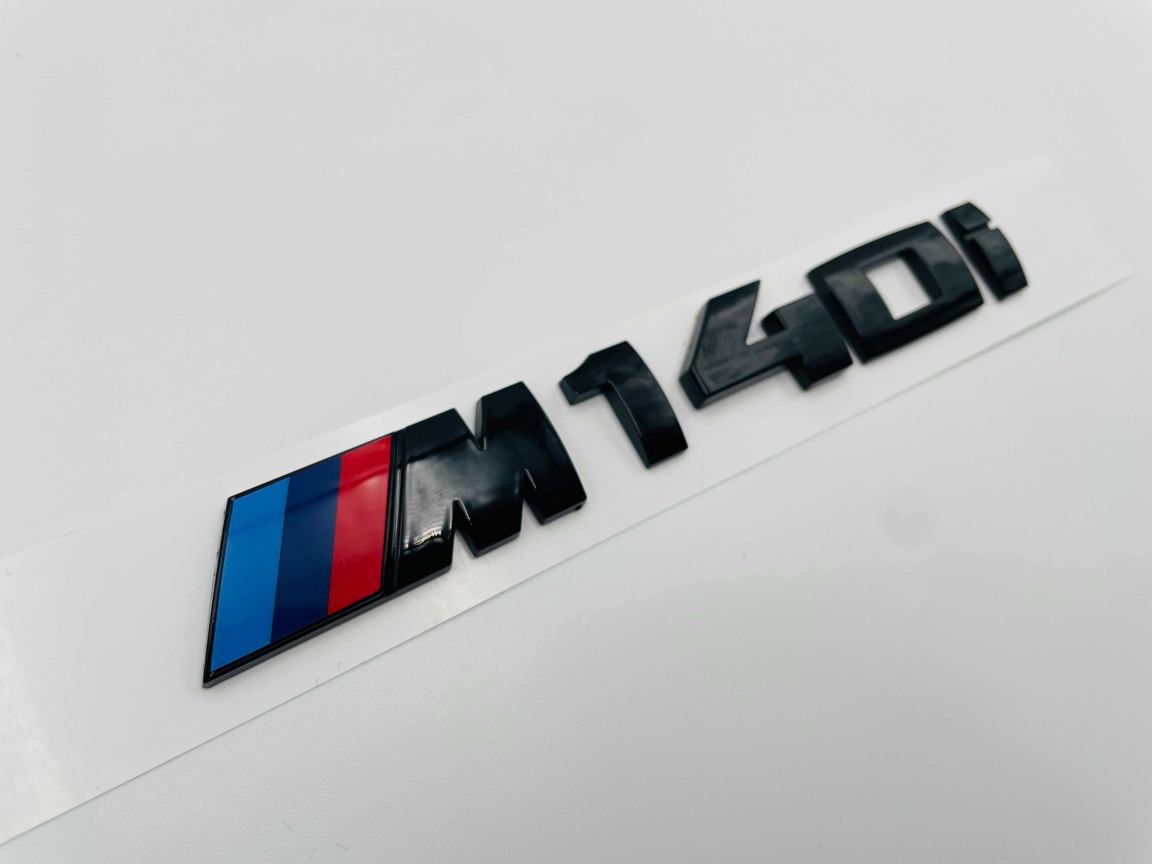 Emblema compatibila BMW M140i negru
