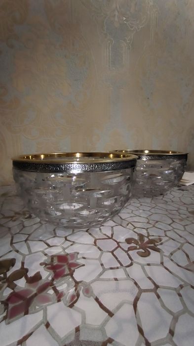 Вазы фруктовница,мельхиор!Винтаж СССРЦена за одну