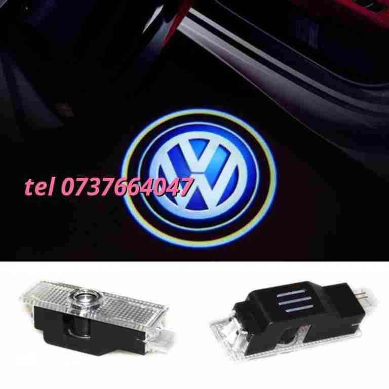 Proiectoare Logo Volkswagen Passat Portiera  Led Laser emblema sig