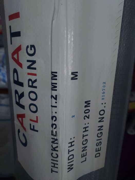 Linoleum Model Cruce lat 2m, lung 20 m. Grosime 1,2mm. Livram cu Verif