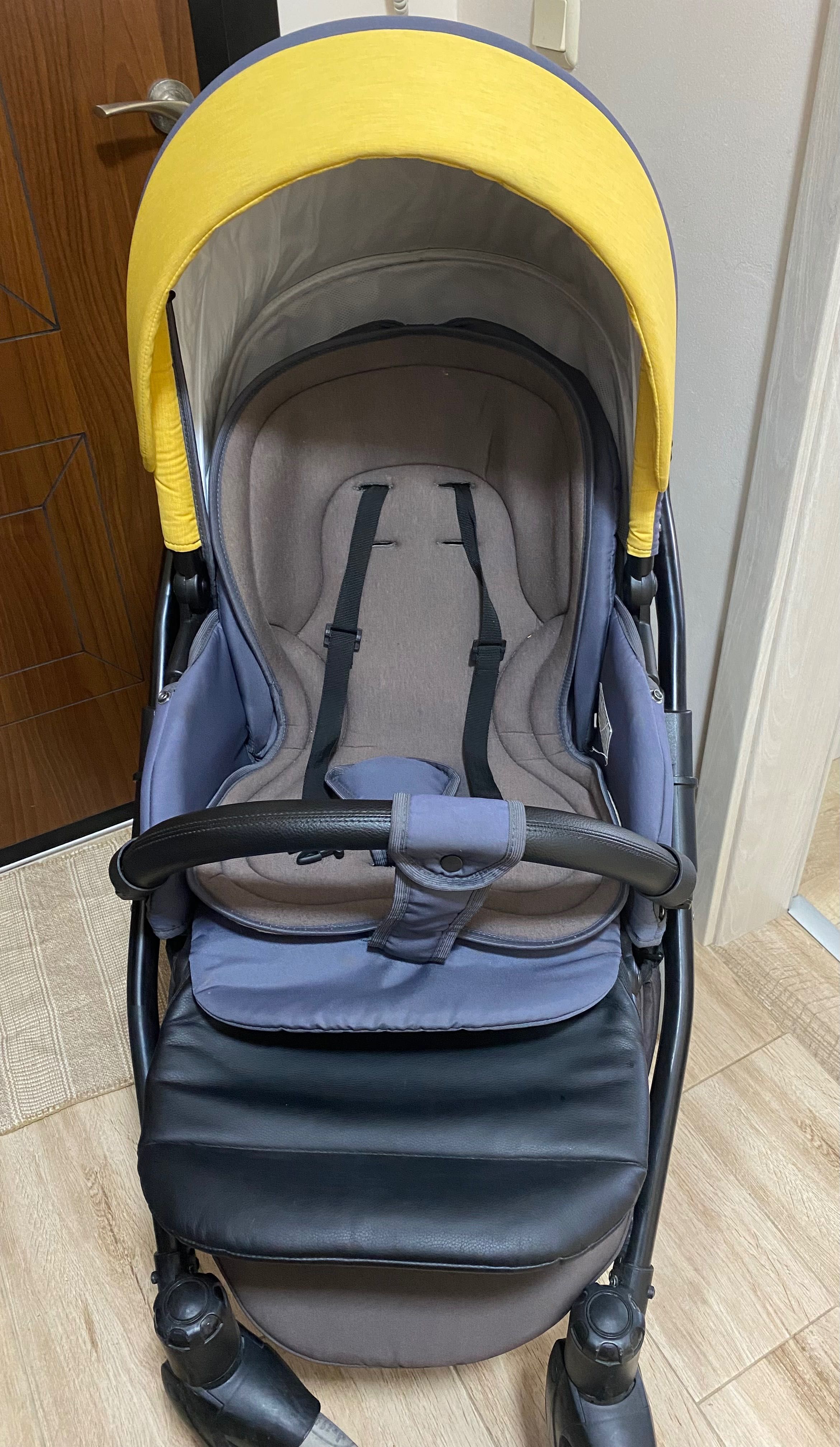 Бебешка количка Buba bella+ лятна количка Recaro