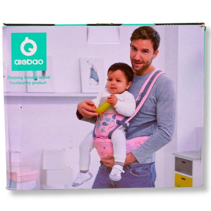 Marsupiu Pentru Bebelusi Cu Scaunel , 0-36 luni , 3 Pozitii De Purtare