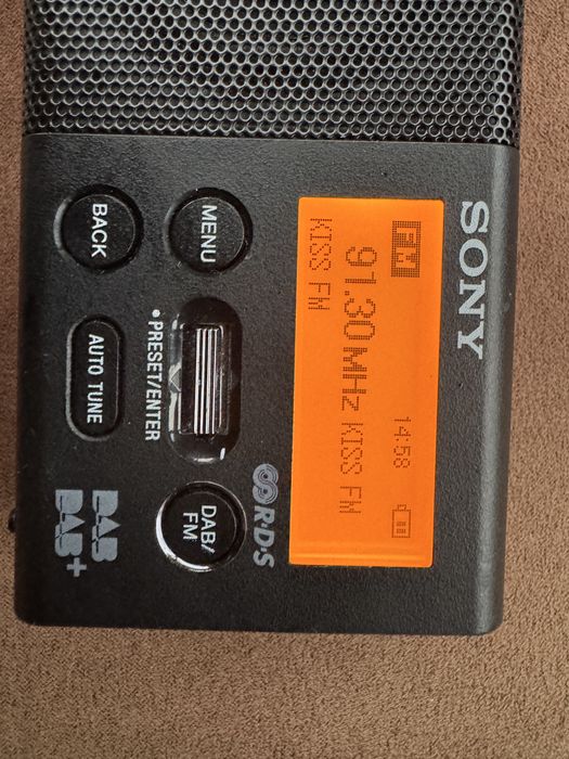 Sony XDR-P1DBP Pocket DAB/DAB+ Radio - Black