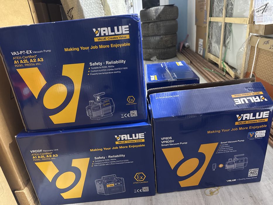 Pompa vid vacuum freon Value va3-p7-ex r600 r290 a2L a1 a2 a3
